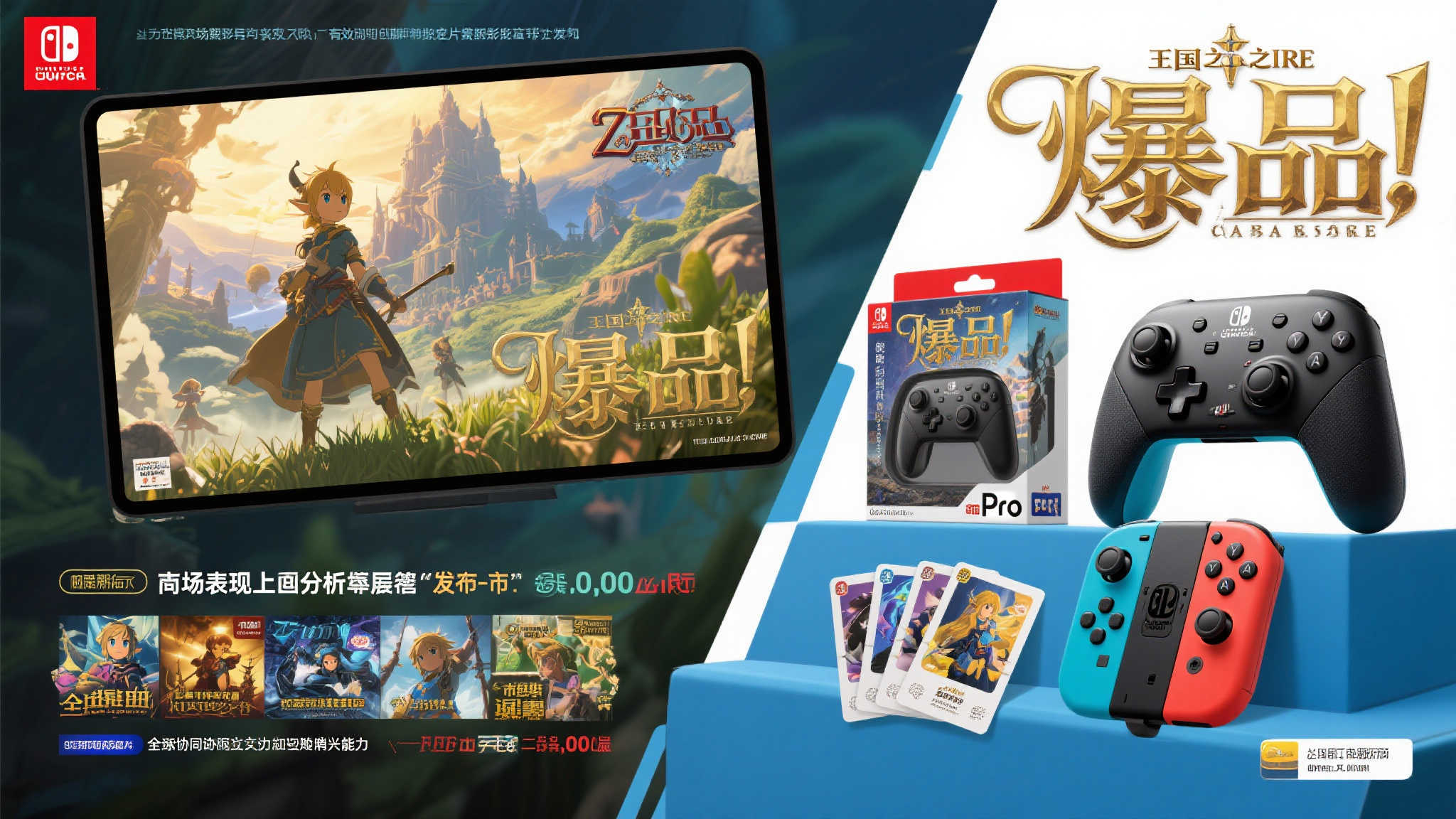 王国之泪》Switch 2版登顶榜首，力压《33号远征队