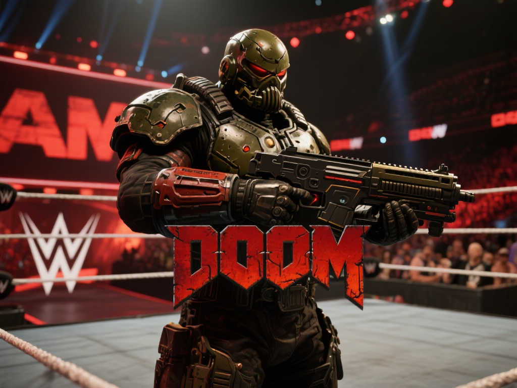 《毁灭战士》新作明日发布全新预告:Doom震撼登场WWE舞台 《毁灭战士》新作明日发布全新预告:Doom震撼登场WWE舞台